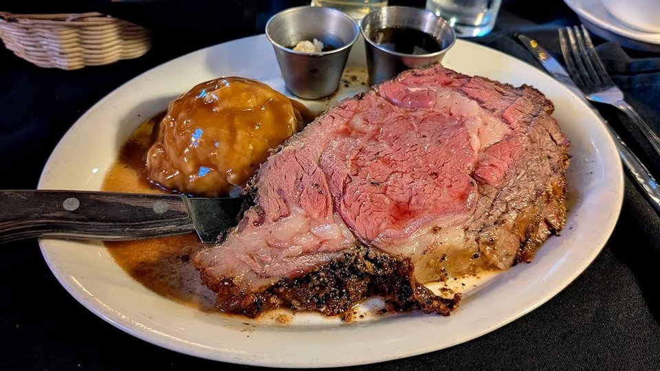King Cut Prime Rib Dinner